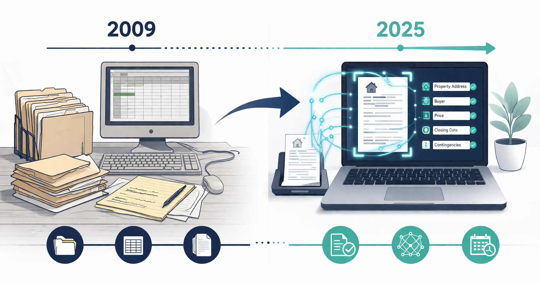 The evolution from legacy transaction management to AI-powered coordination software.