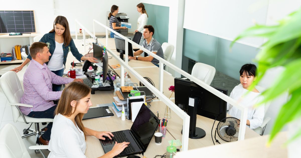 A brokerage office using Paperless Pipeline to manage transactions and agent commissions.