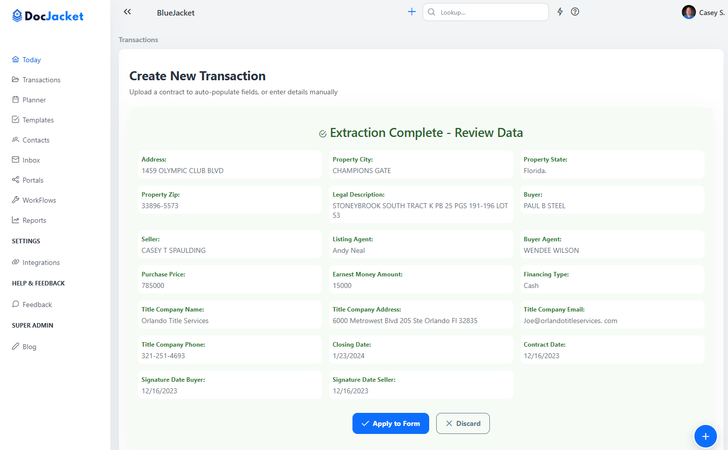 DocJacket workflow: before and after AI automation