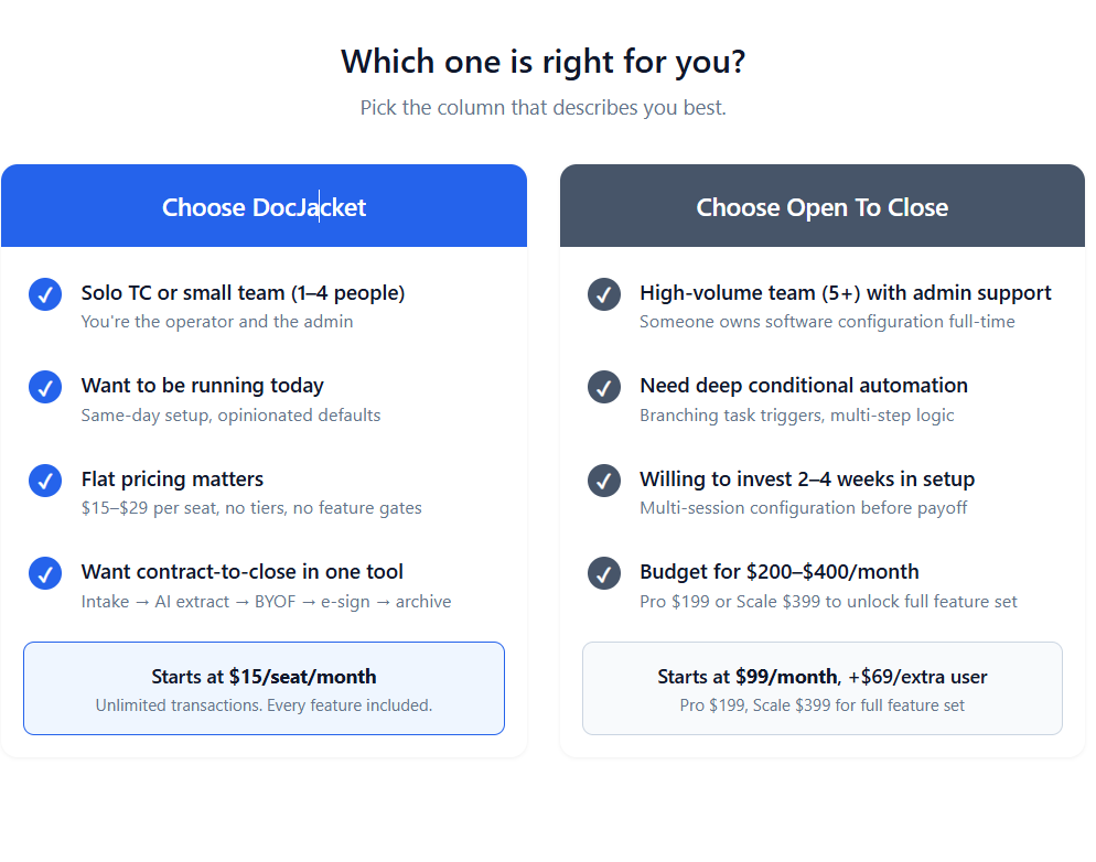 DocJacket AI contract extraction with human review